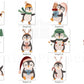 Penguin Ornament 2023 - 11 Penguin Options