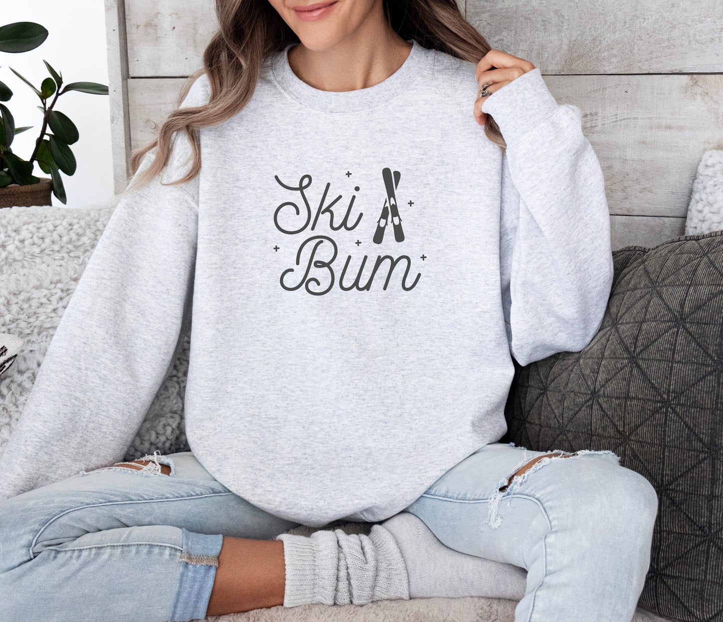 Ski Bum Crewneck Sweatshirt