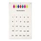 Canvas Advent Calendar - Christmas Lights