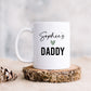 Daddy Mug with Child's Name