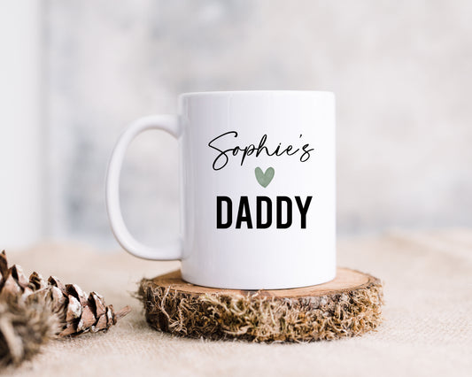 Daddy Mug with Child's Name