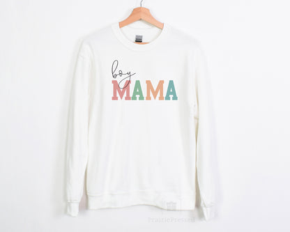 Boy Mama Crewneck Sweatshirt