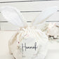 Adorable Velvet Wildflower EASTER BUNNY BAGS