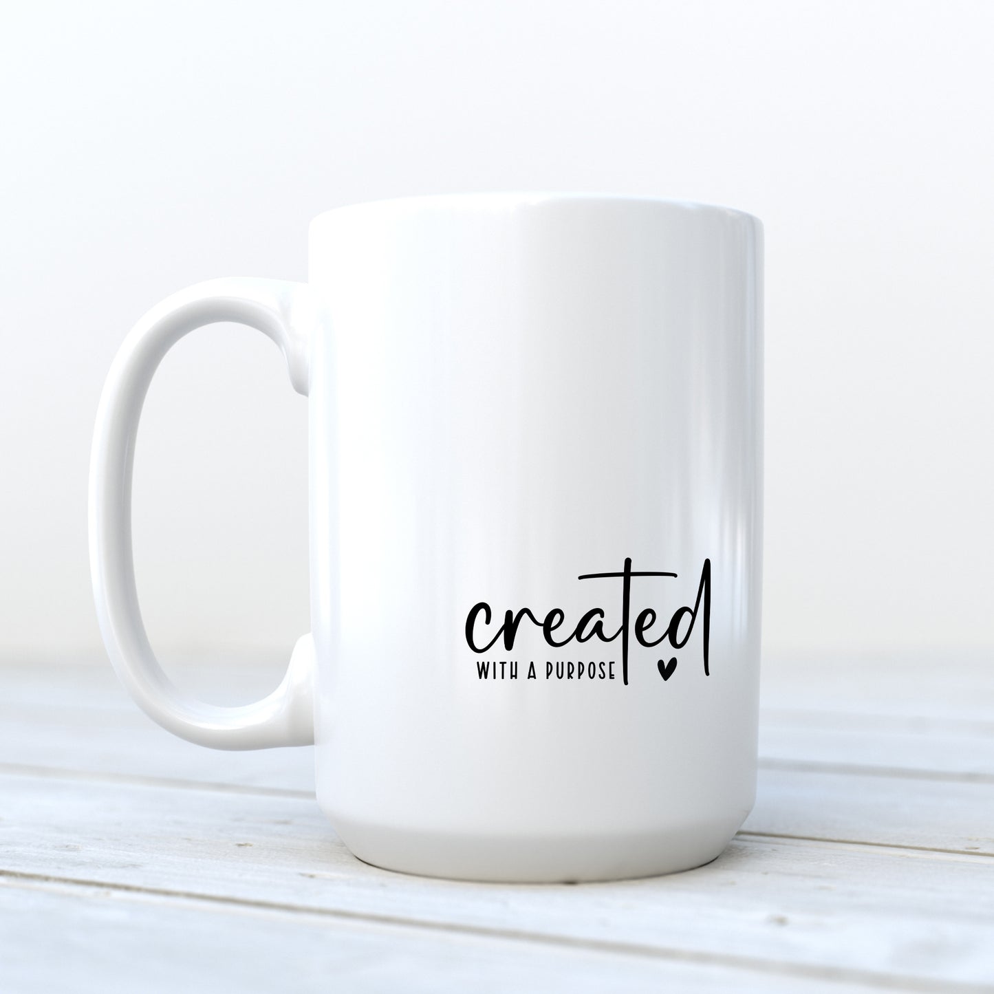 Created with a Purpose Ceramic Mug