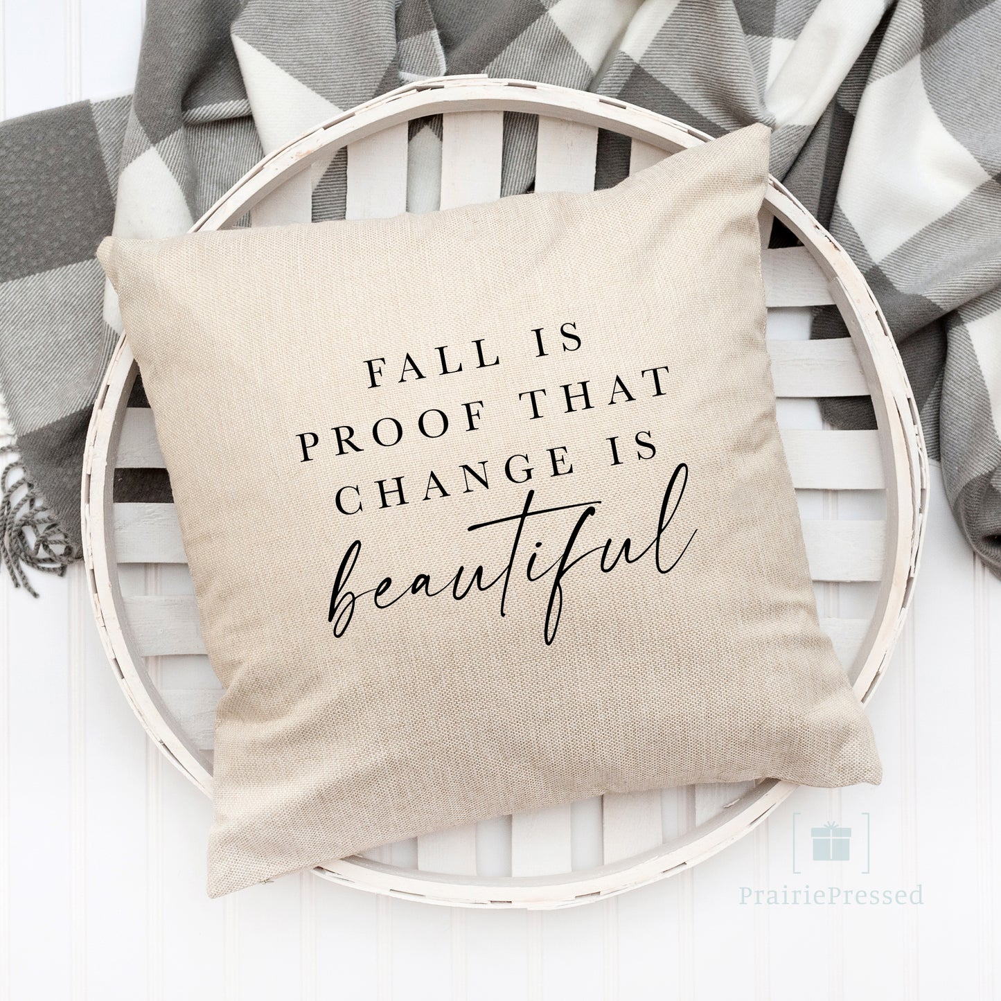 Fall is Proof Pillow Cover