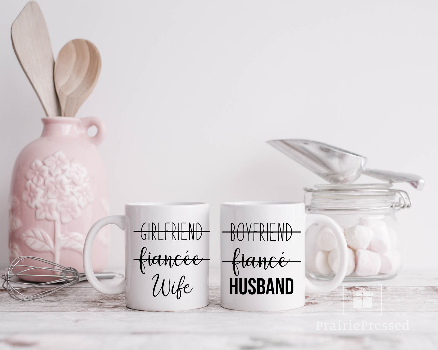 Husband and Wife Mug Set