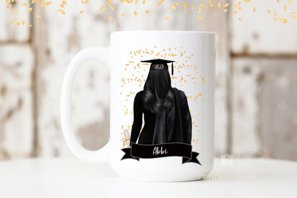 Personalized Graduation Mug - Confetti