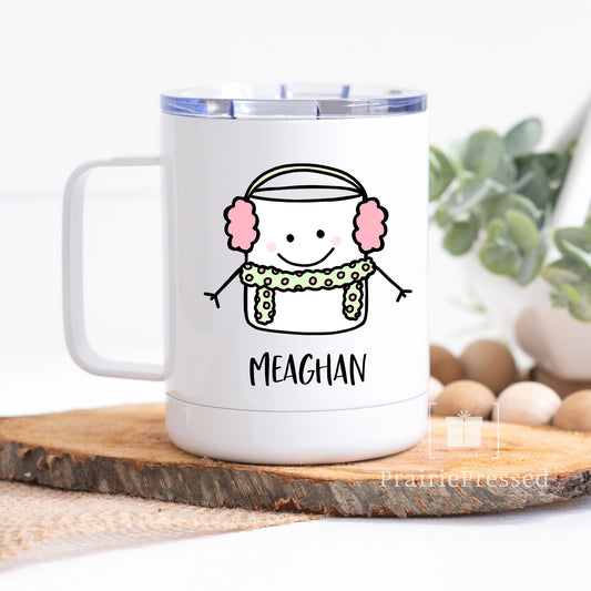 Marshmallow Mug with Lid