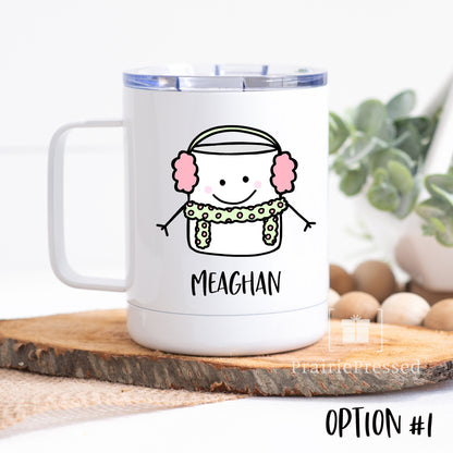 Marshmallow Mug with Lid