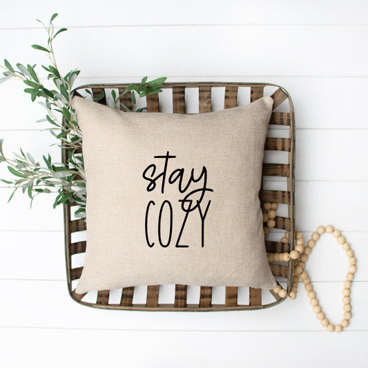 Stay Cozy Pillow Cover