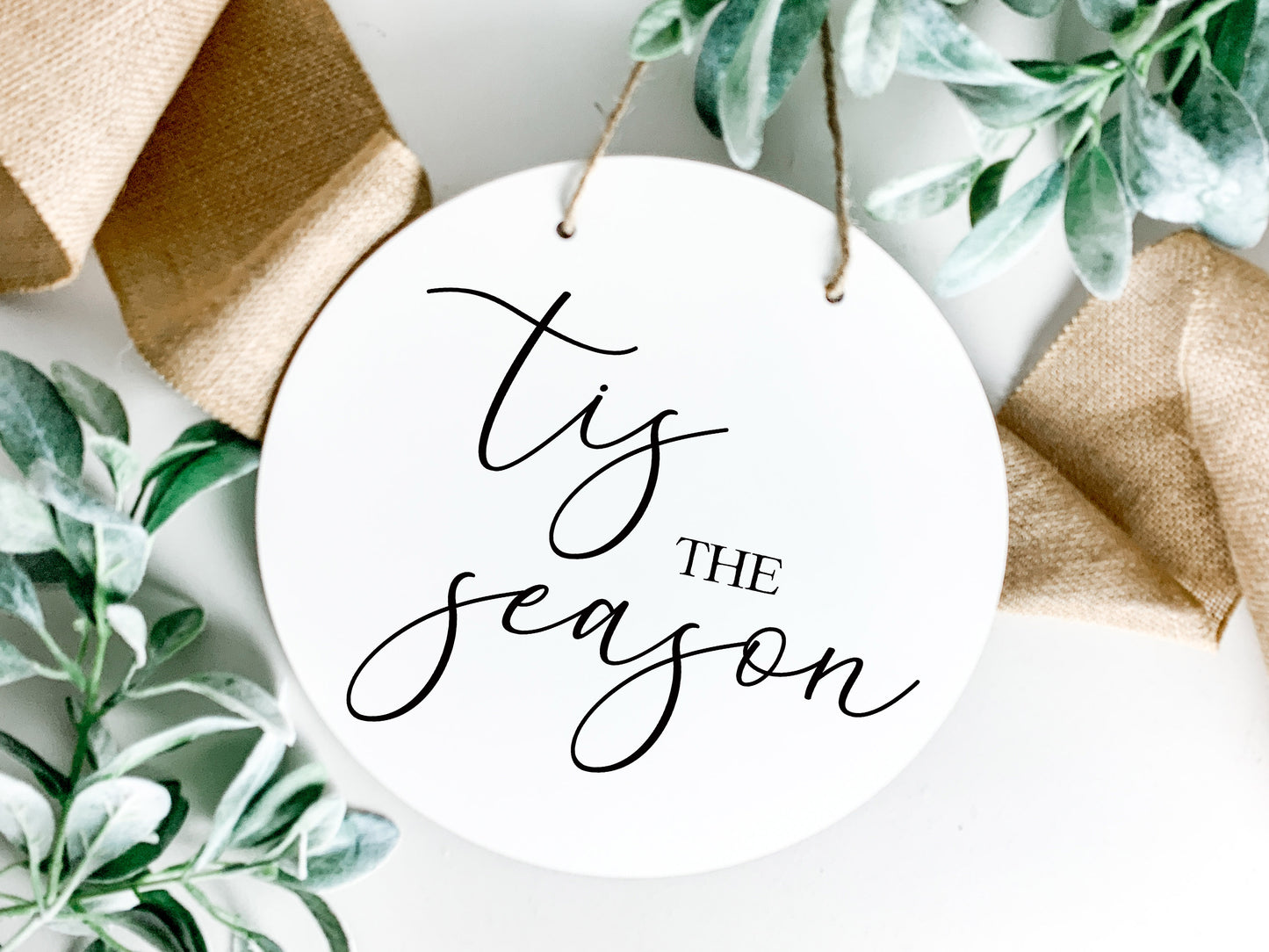Christmas Door Hanger - Tis the Season