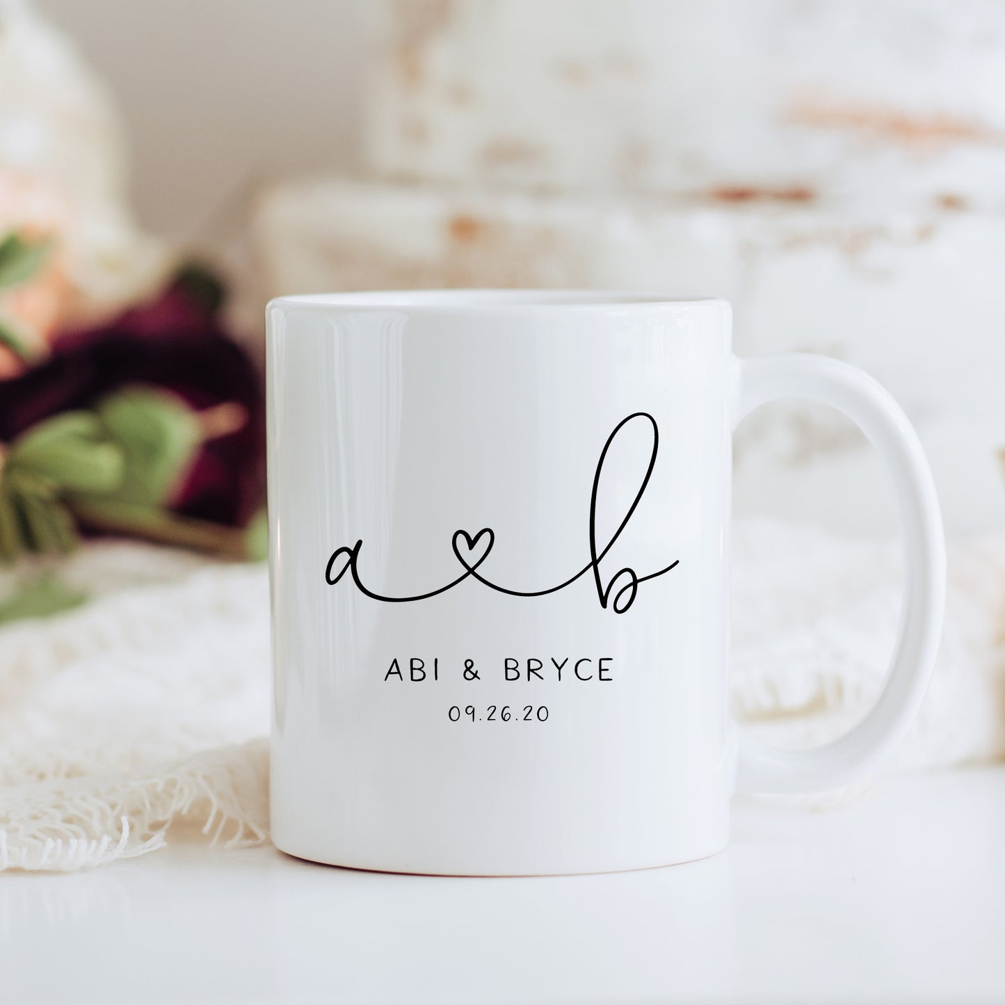 Couple Wedding/Anniversary Mug Set