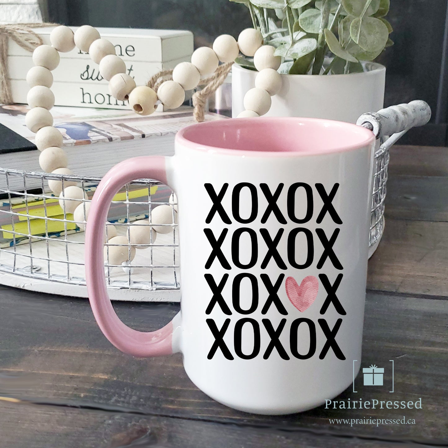 XOXO Love Ceramic Mug 15oz.